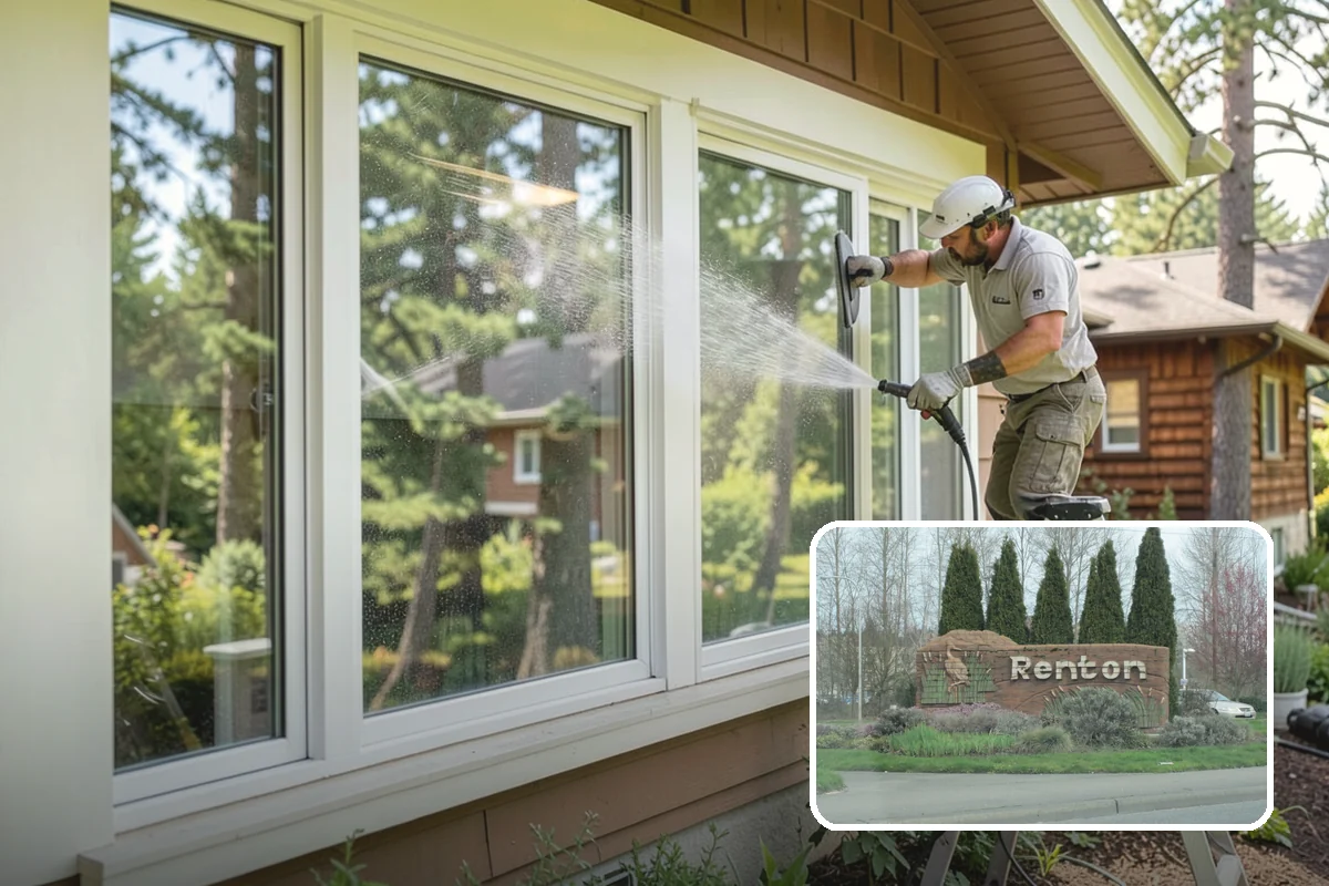 Driveway Rust Stain Removal in Renton, King County, WA - Dissolves rust staining that pressure alone cannot remove