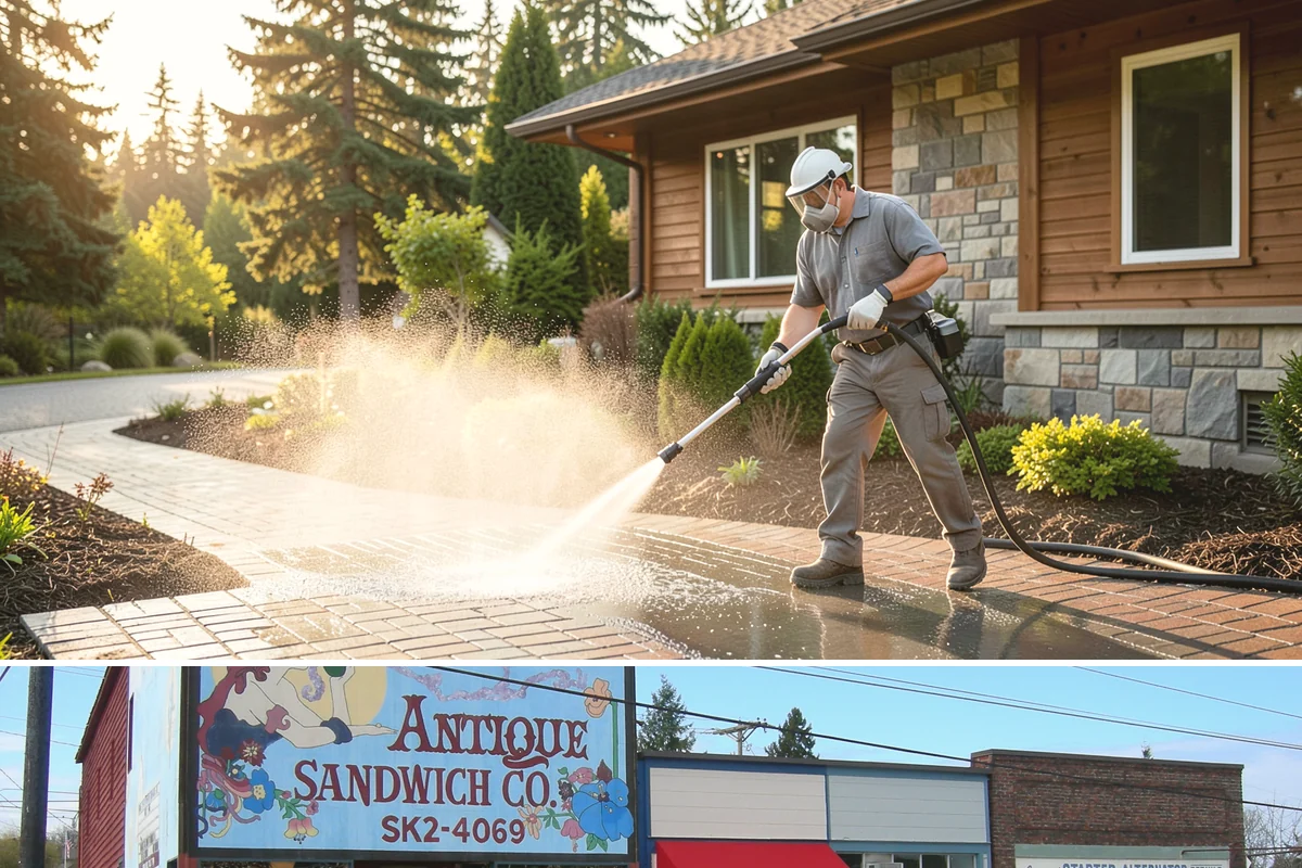 Driveway Rust Stain Removal in Ruston, Pierce County, WA - Tackle rust stains in the dry season and consider adjusting sprinklers to prevent recurrence.