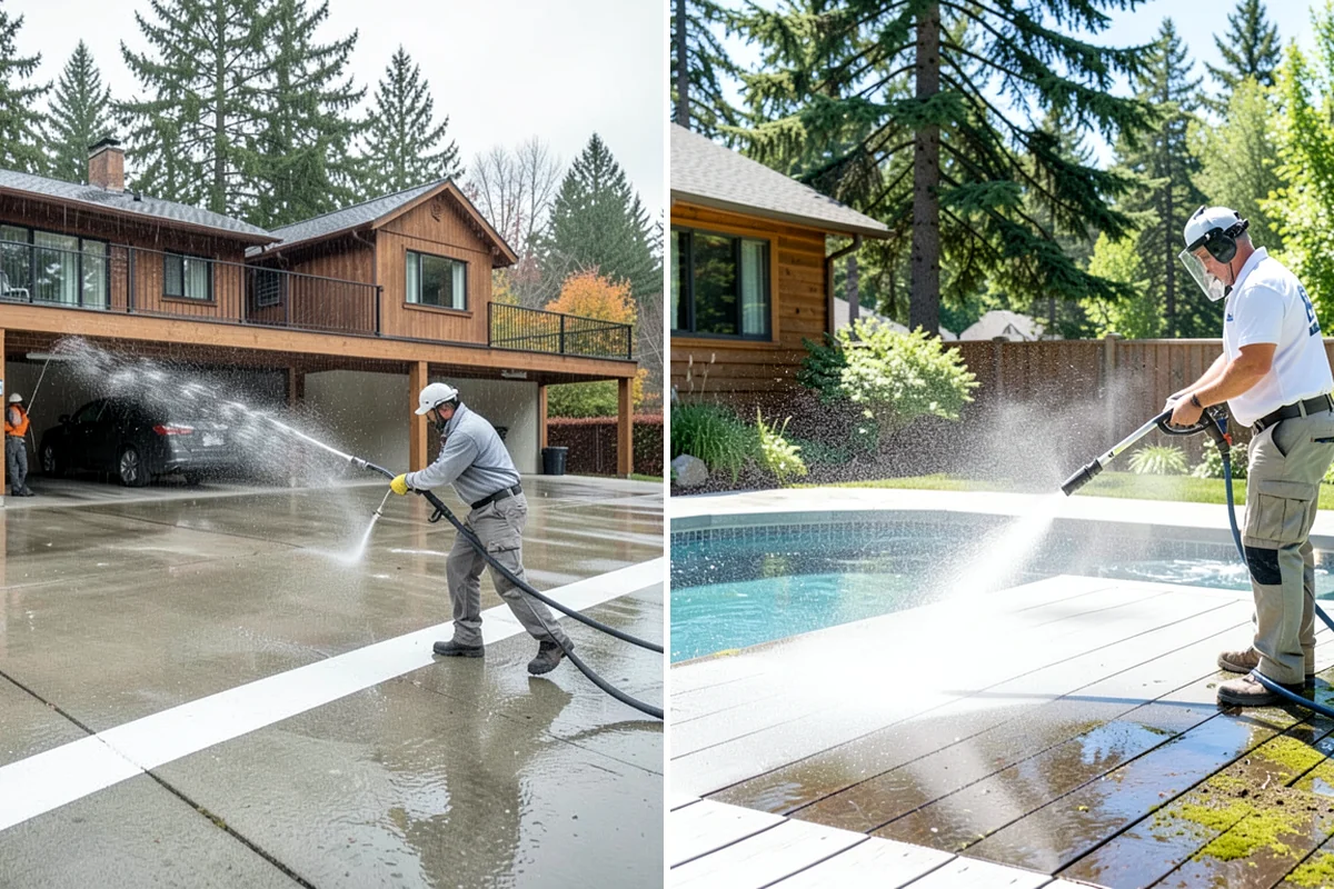 Driveway Rust Stain Removal in SeaTac, King County, WA - Confirm the discoloration is rust and locate the sources