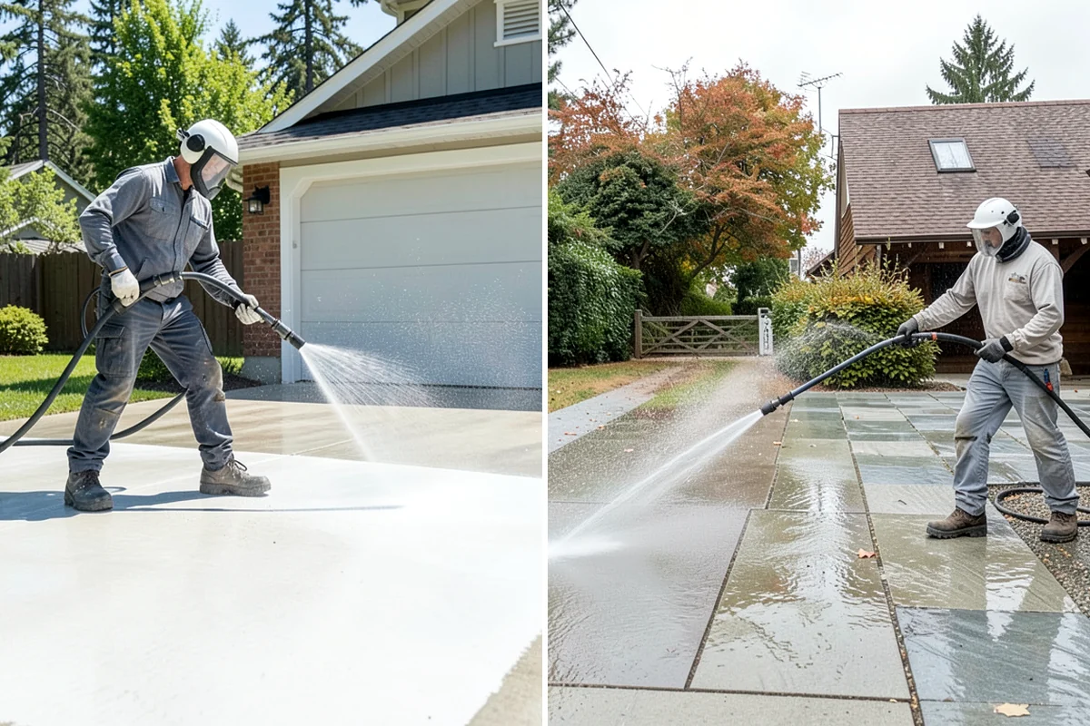 Driveway Rust Stain Removal in Sedro-Woolley, Skagit County, WA - Confirm the discoloration is rust and locate the sources