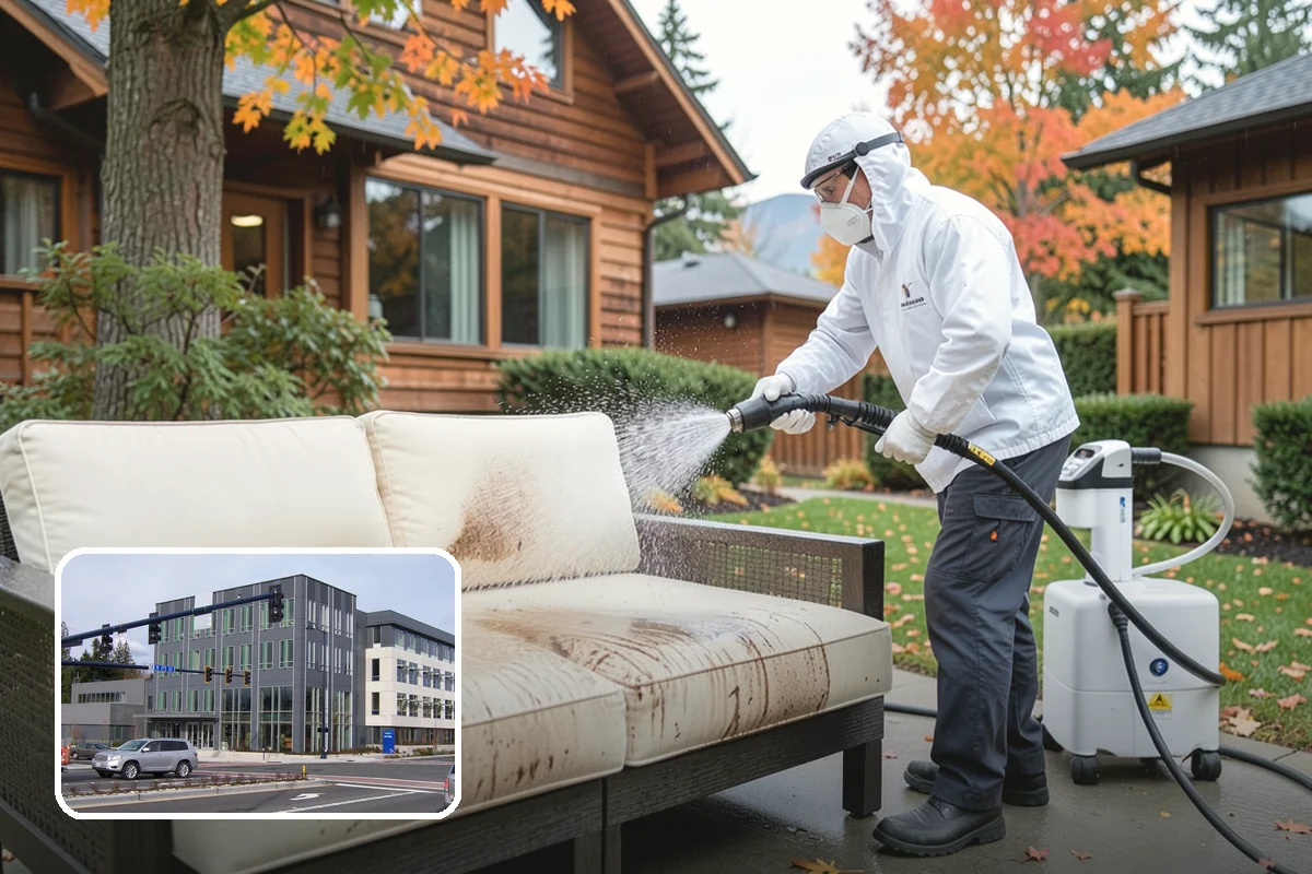 Driveway Rust Stain Removal in Shoreline, King County, WA - Dissolves rust staining that pressure alone cannot remove
