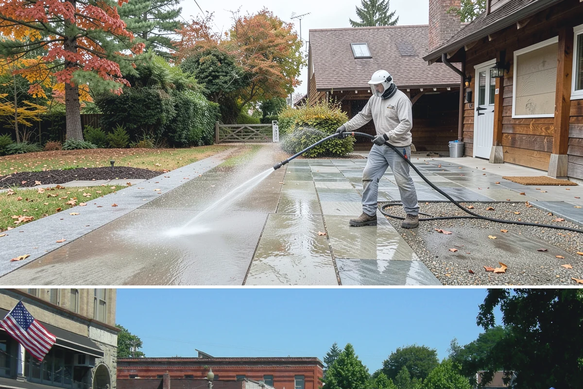 Driveway Rust Stain Removal in Snohomish, Snohomish County, WA - Tackle rust stains in the dry season and consider adjusting sprinklers to prevent recurrence.