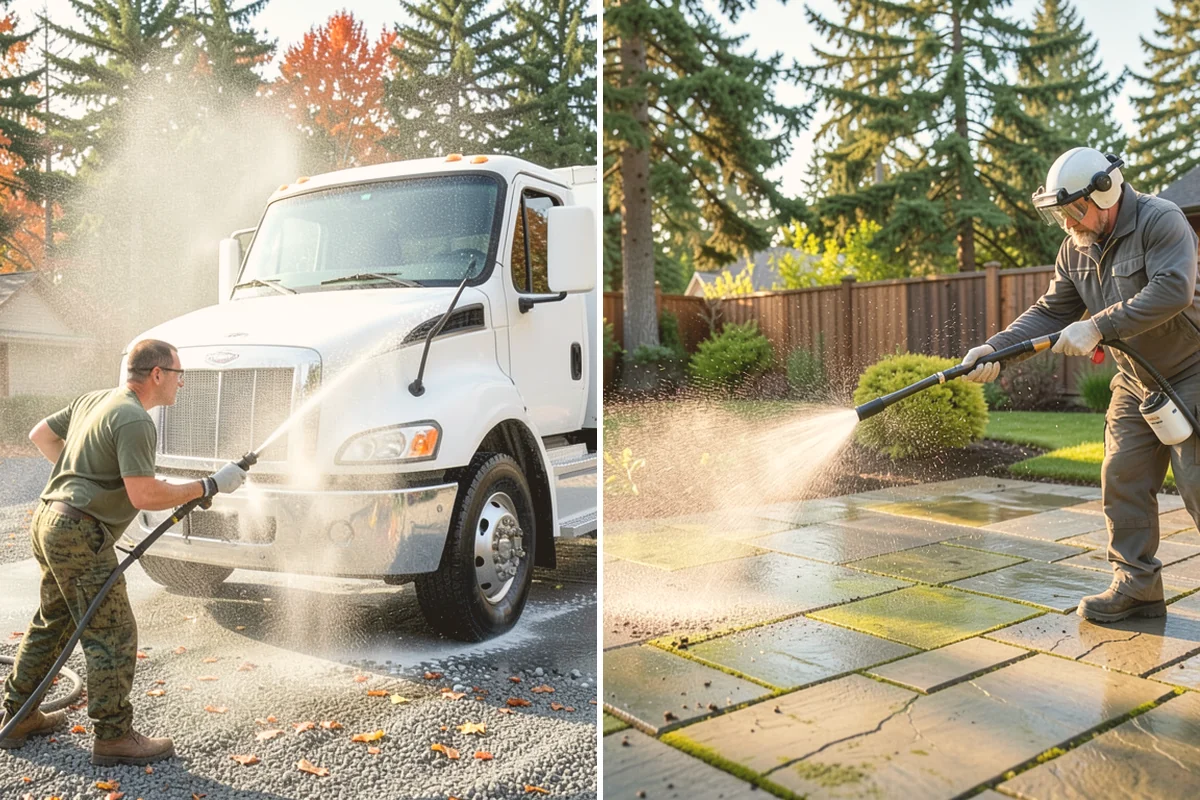 Driveway Rust Stain Removal in Stanwood, Snohomish County, WA - Confirm the discoloration is rust and locate the sources