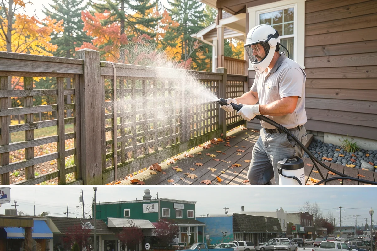 Driveway Rust Stain Removal in Stanwood, Snohomish County, WA - Tackle rust stains in the dry season and consider adjusting sprinklers to prevent recurrence.