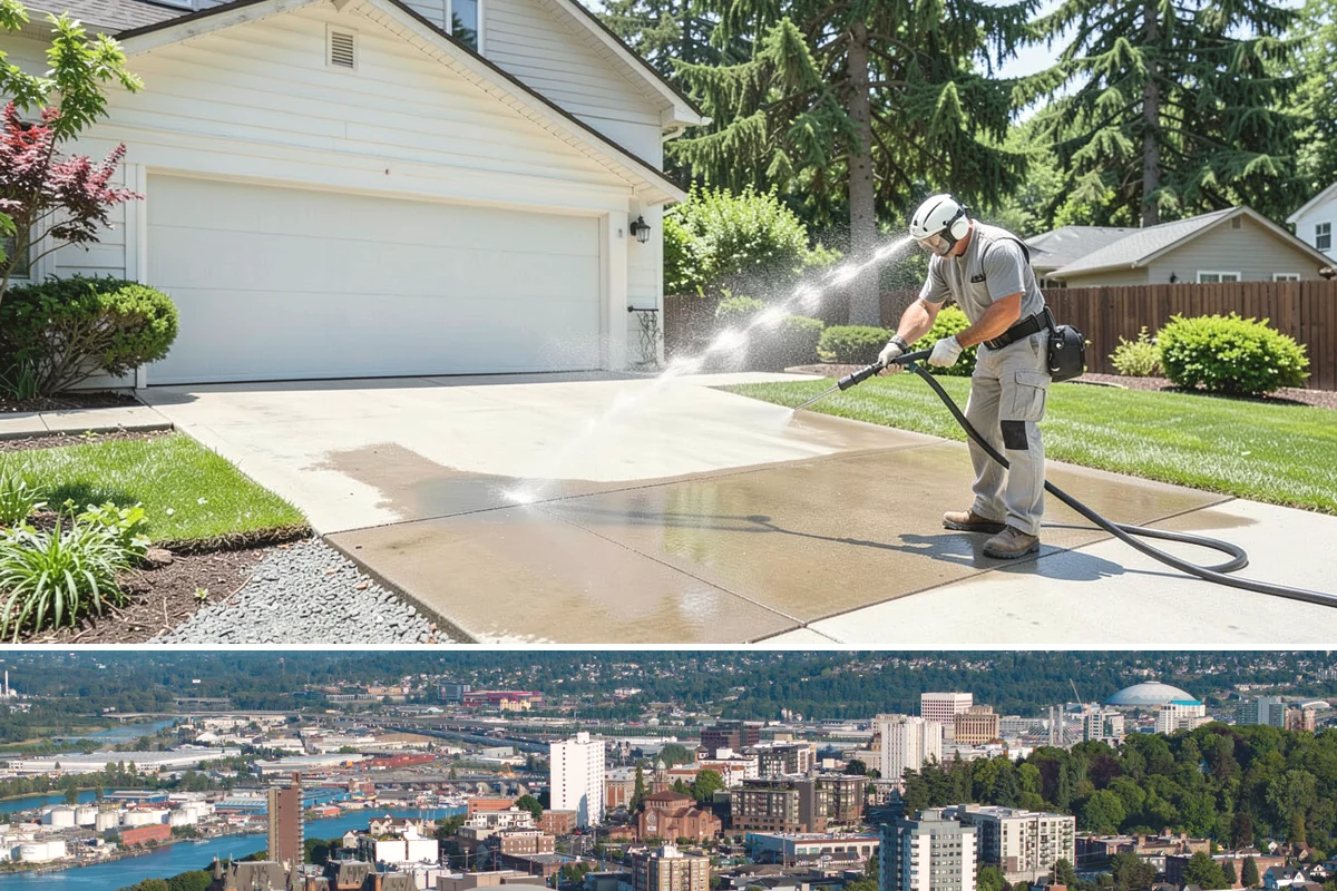 Driveway Rust Stain Removal in Tacoma, Pierce County, WA - Tackle rust stains in the dry season and consider adjusting sprinklers to prevent recurrence.