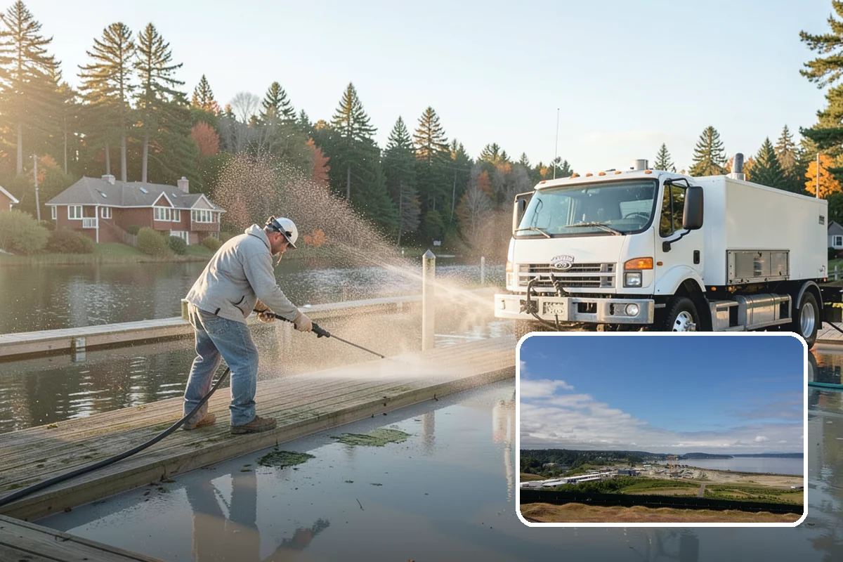 Driveway Rust Stain Removal in University Place, Pierce County, WA - Dissolves rust staining that pressure alone cannot remove