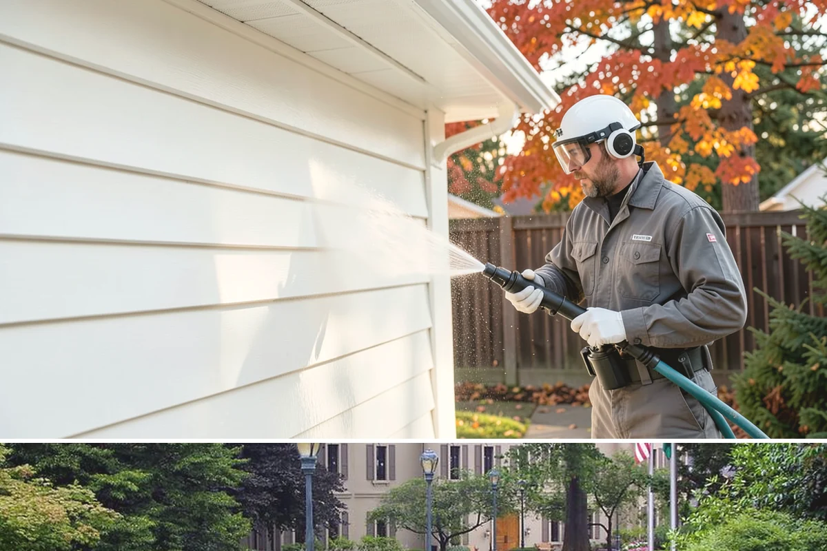 Driveway Rust Stain Removal in Woodinville, King County, WA - Tackle rust stains in the dry season and consider adjusting sprinklers to prevent recurrence.