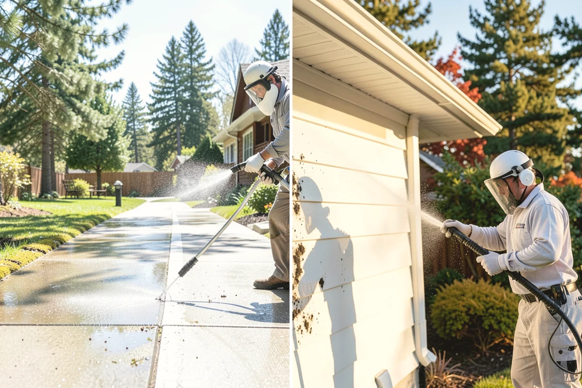 Driveway Sealing Preparation in Black Diamond, King County, WA - Deep-clean the entire driveway surface