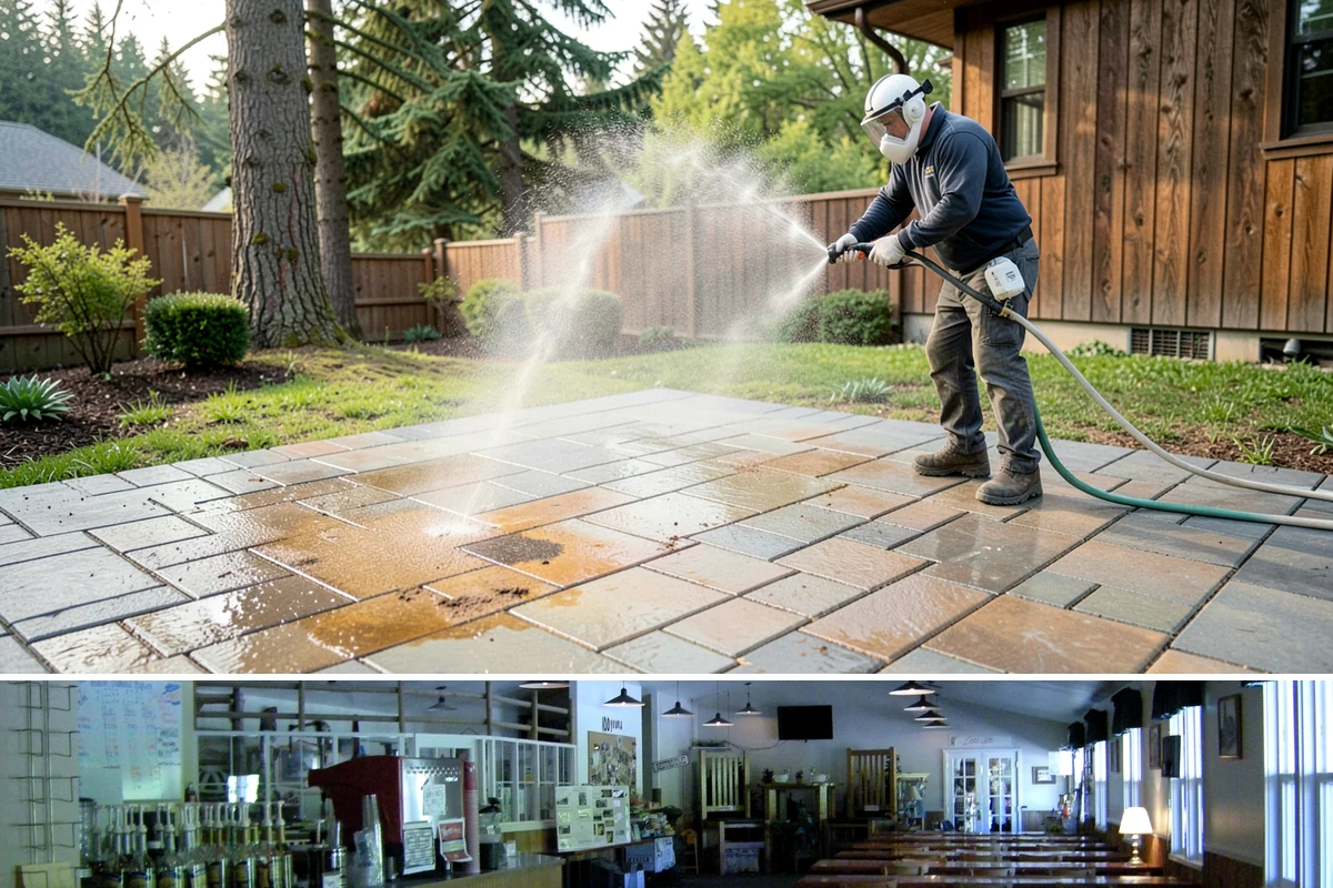 Driveway Sealing Preparation in Black Diamond, King County, WA - Schedule prep during a dry summer window so the surface can fully dry before sealing.
