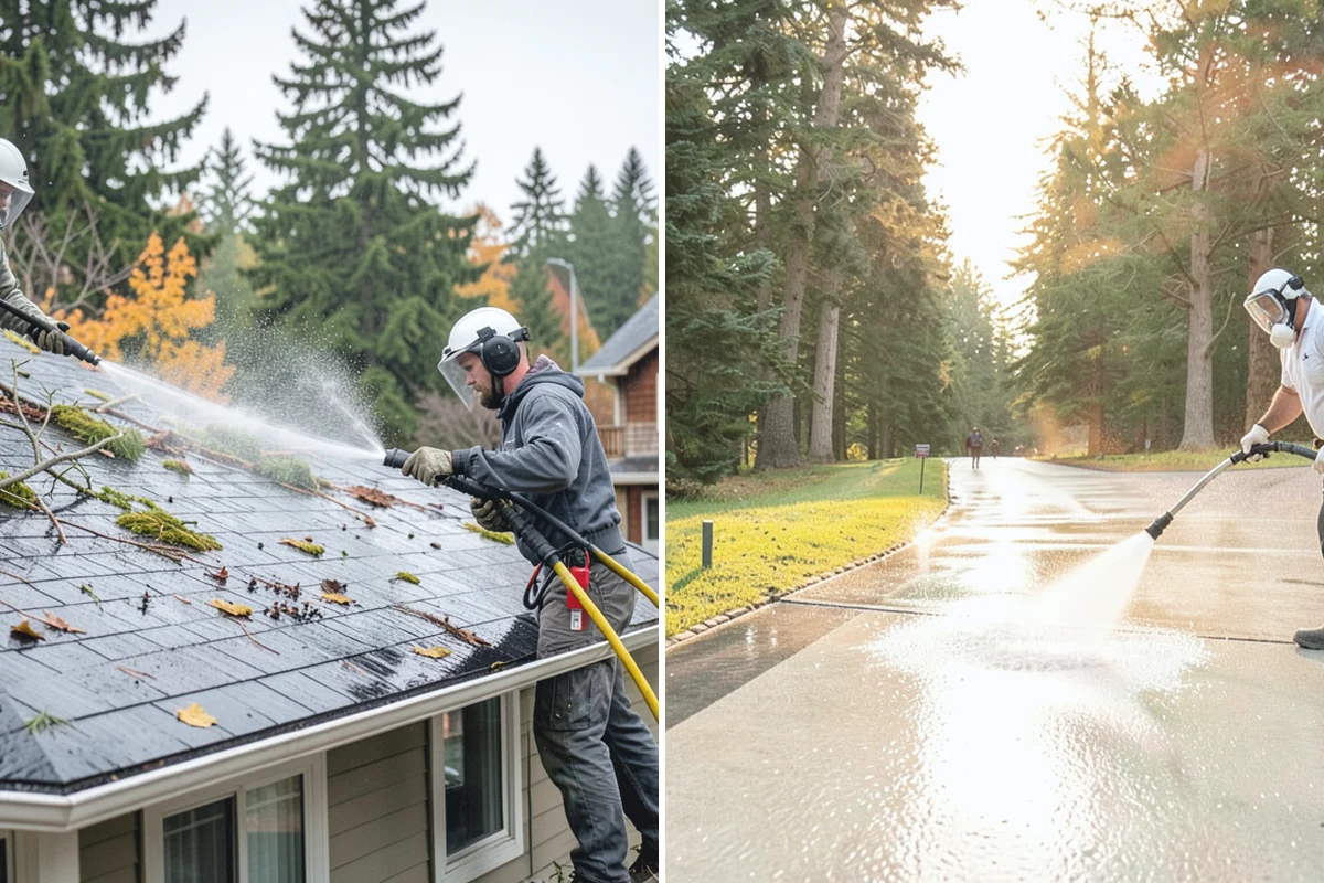 Driveway Sealing Preparation in Bonney Lake, Pierce County, WA - Deep-clean the entire driveway surface