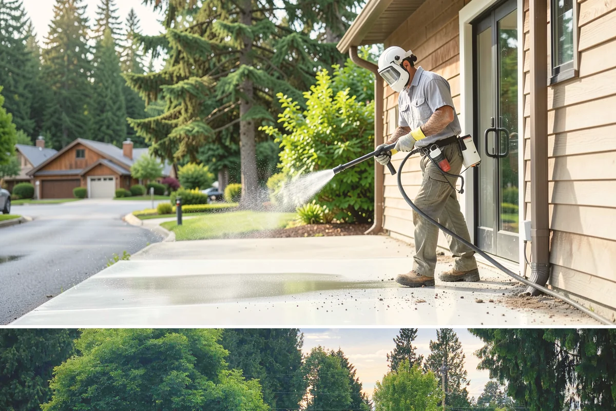Driveway Sealing Preparation in Bonney Lake, Pierce County, WA - Schedule prep during a dry summer window so the surface can fully dry before sealing.