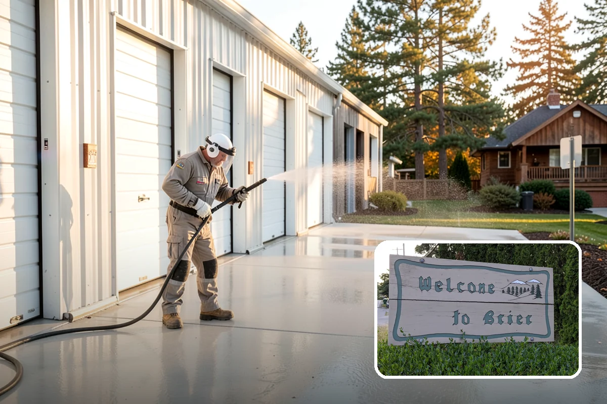 Driveway Sealing Preparation in Brier, Snohomish County, WA - Ensures the sealant bonds properly to clean concrete