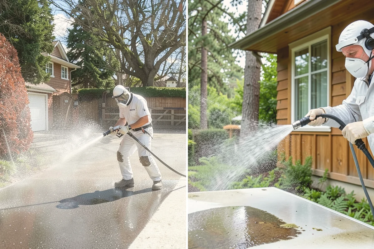 Driveway Sealing Preparation in Brier, Snohomish County, WA - Deep-clean the entire driveway surface