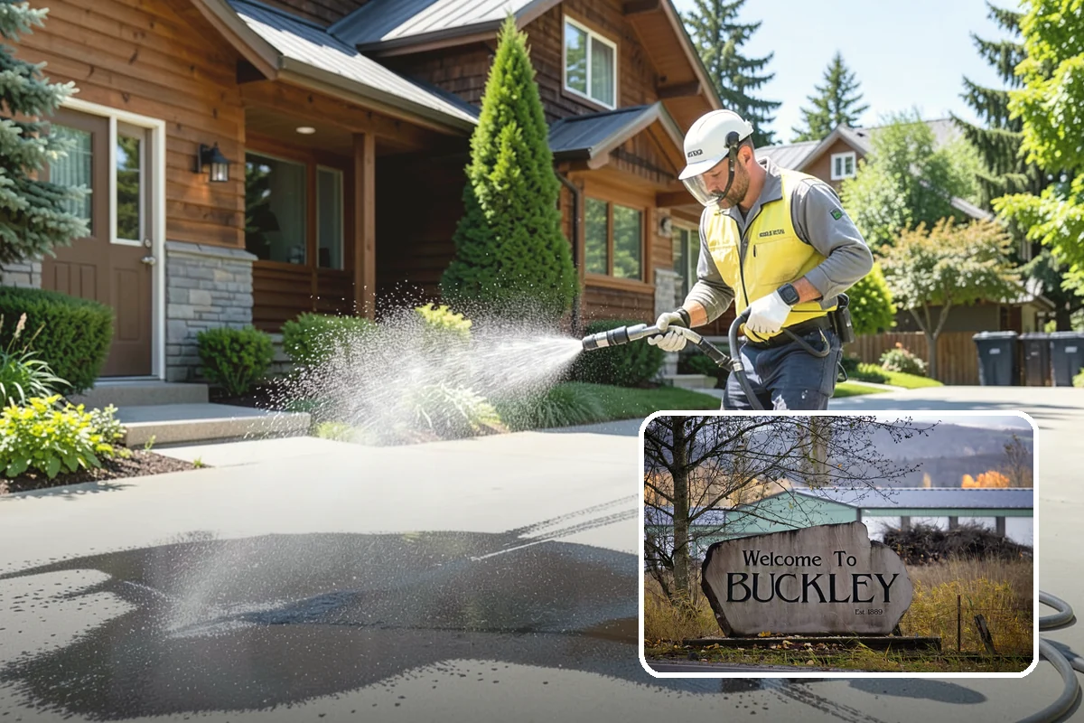 Driveway Sealing Preparation in Buckley, Pierce County, WA - Ensures the sealant bonds properly to clean concrete