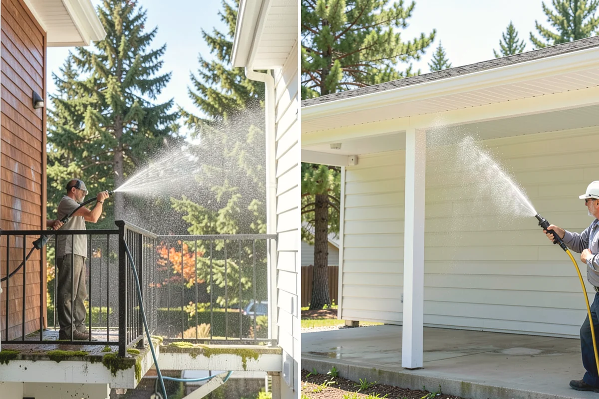 Driveway Sealing Preparation in Carbonado, Pierce County, WA - Deep-clean the entire driveway surface