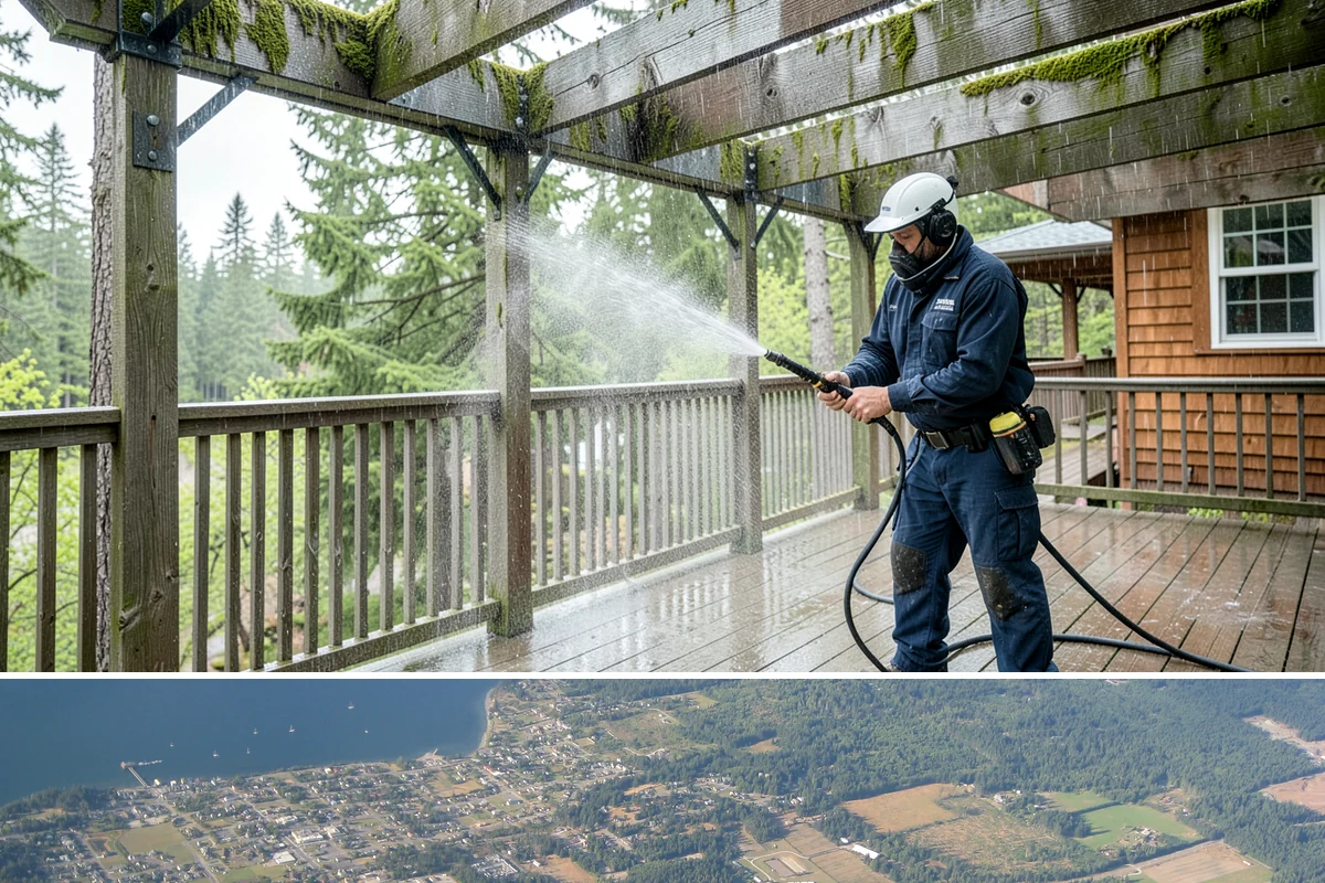 Driveway Sealing Preparation in Coupeville, Island County, WA - Schedule prep during a dry summer window so the surface can fully dry before sealing.