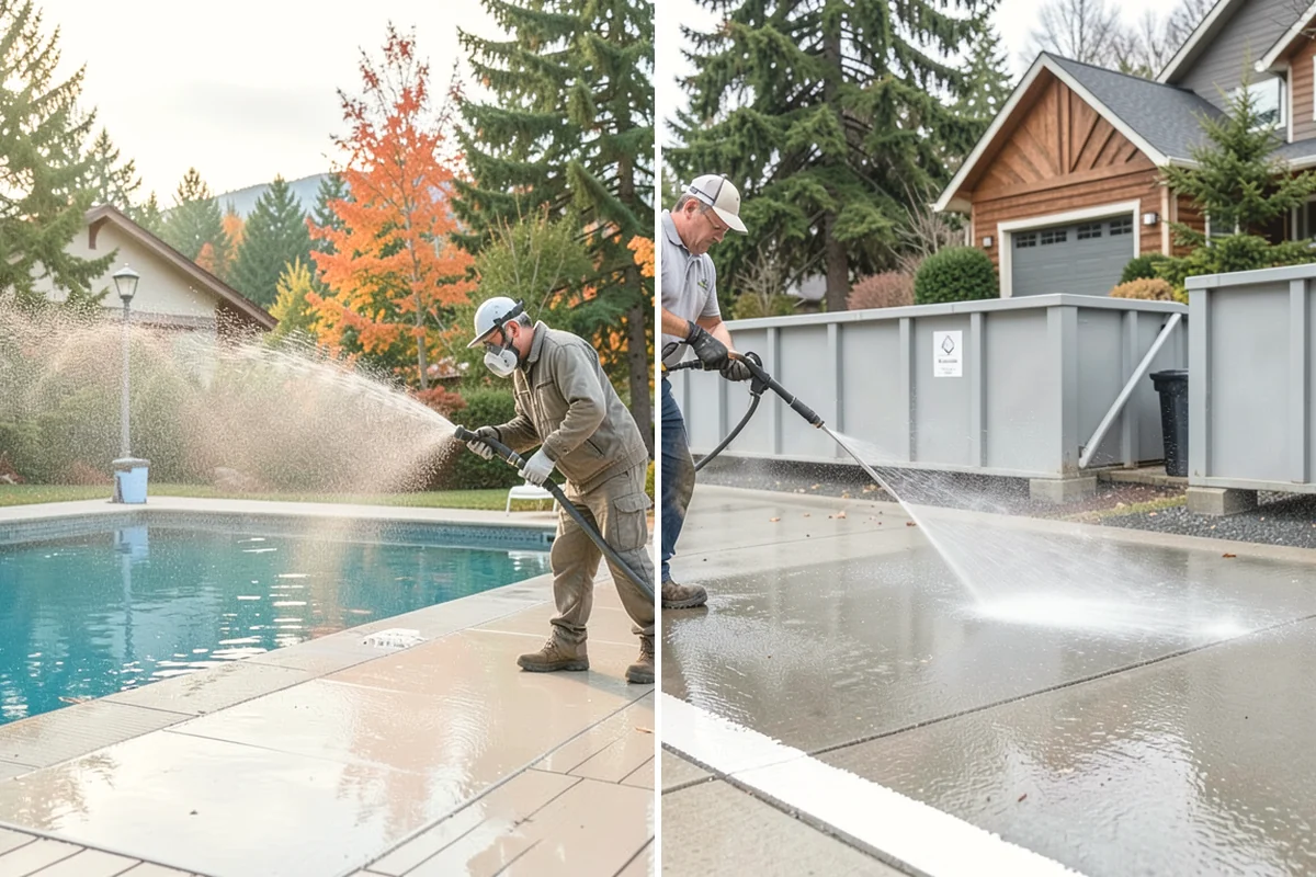 Driveway Sealing Preparation in Covington, King County, WA - Deep-clean the entire driveway surface