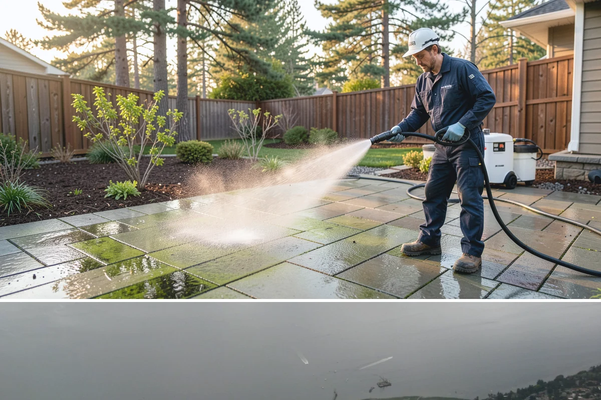 Driveway Sealing Preparation in Des Moines, King County, WA - Schedule prep during a dry summer window so the surface can fully dry before sealing.