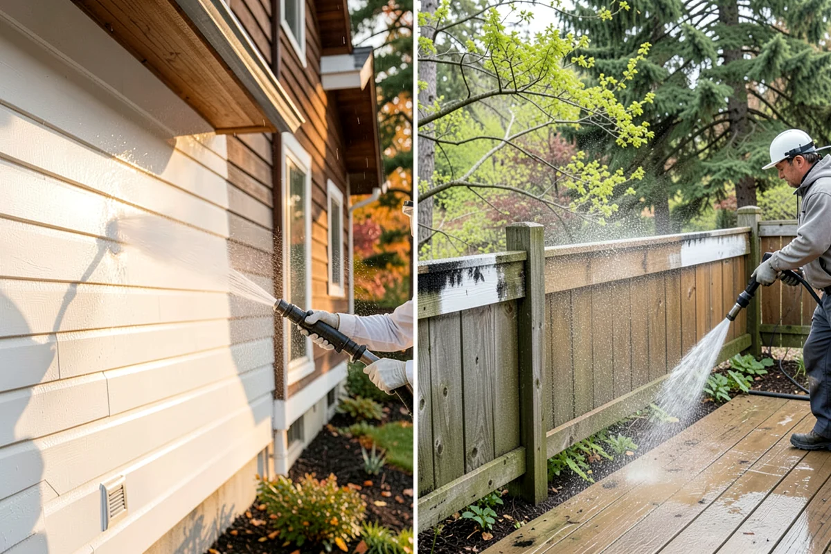 Driveway Sealing Preparation in DuPont, Pierce County, WA - Deep-clean the entire driveway surface