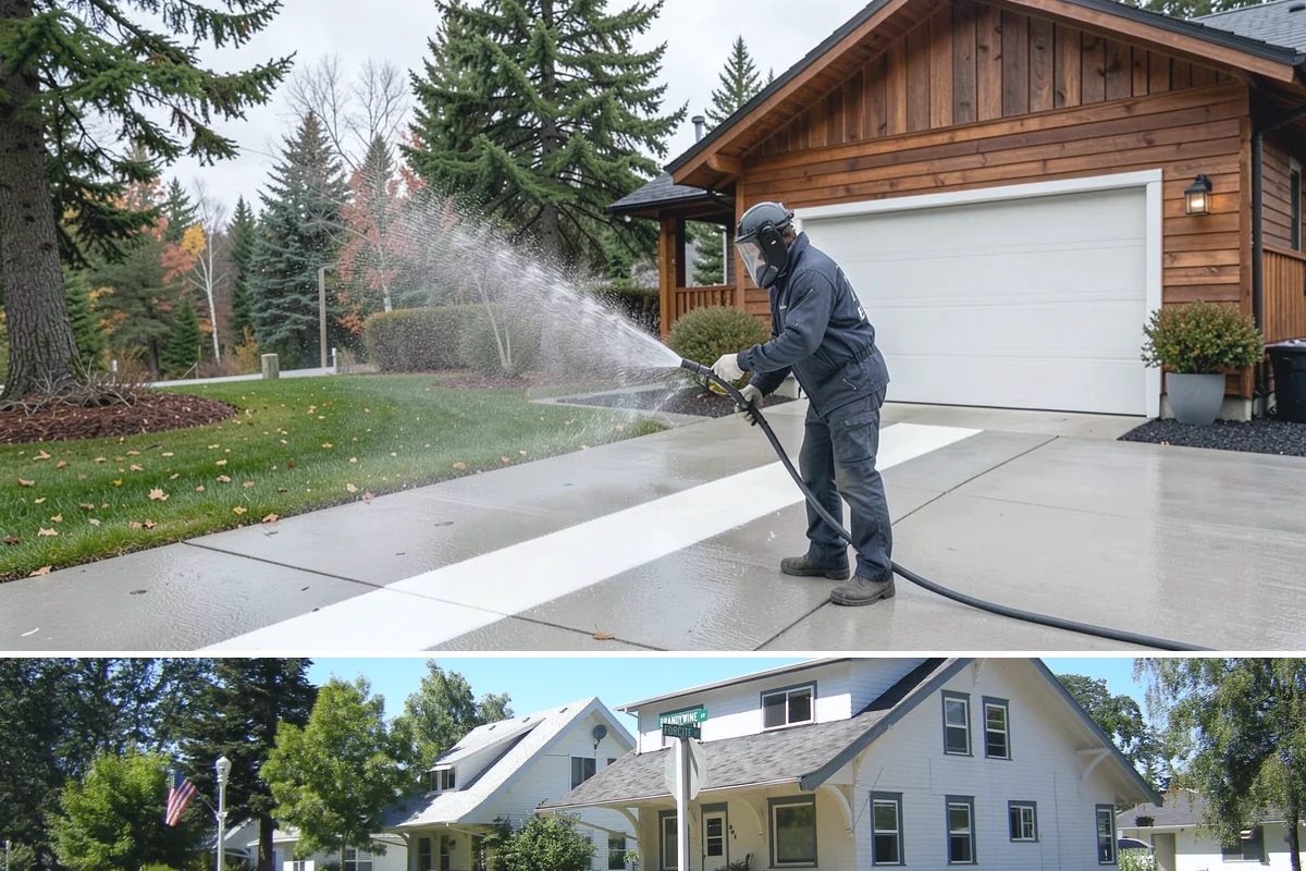 Driveway Sealing Preparation in DuPont, Pierce County, WA - Schedule prep during a dry summer window so the surface can fully dry before sealing.