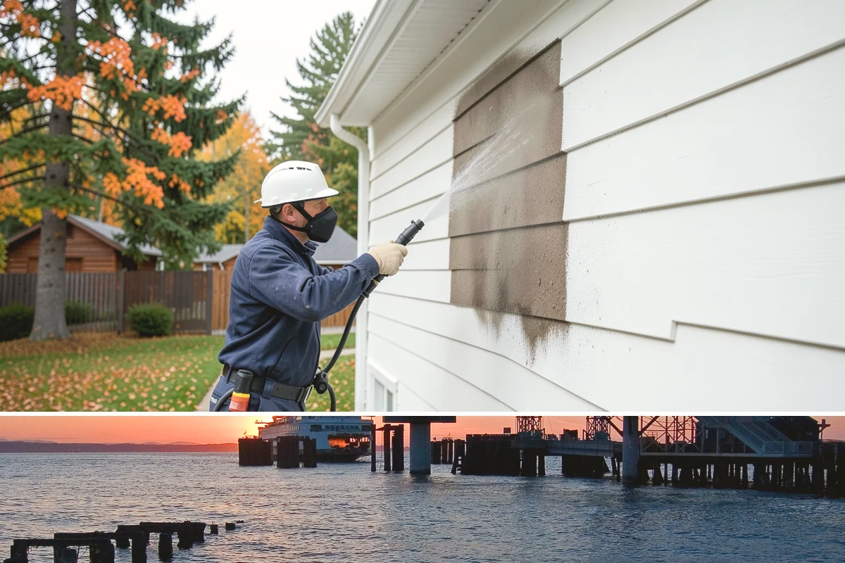 Driveway Sealing Preparation in Edmonds, Snohomish County, WA - Schedule prep during a dry summer window so the surface can fully dry before sealing.