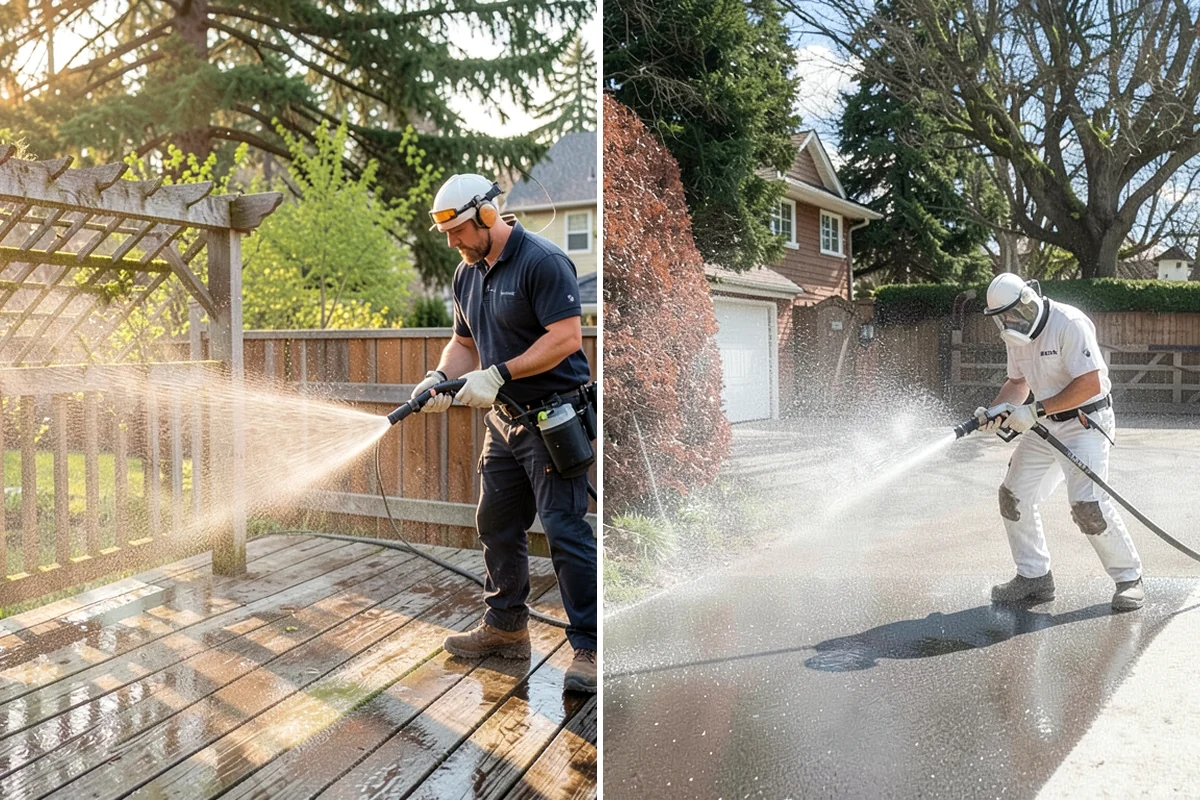 Driveway Sealing Preparation in Fircrest, Pierce County, WA - Deep-clean the entire driveway surface