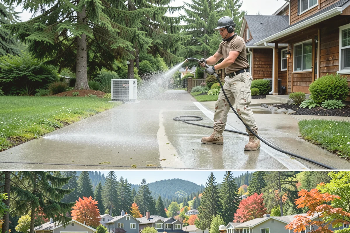Driveway Sealing Preparation in Fircrest, Pierce County, WA - Schedule prep during a dry summer window so the surface can fully dry before sealing.
