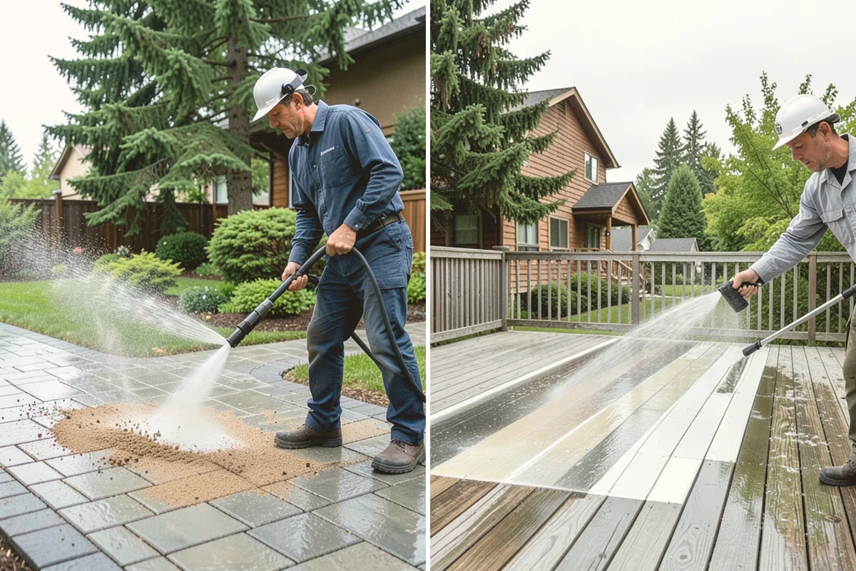 Driveway Sealing Preparation in Index, Snohomish County, WA - Deep-clean the entire driveway surface