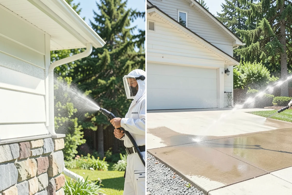 Driveway Sealing Preparation in La Conner, Skagit County, WA - Deep-clean the entire driveway surface