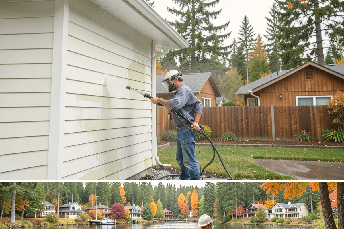 Driveway Sealing Preparation in La Conner, Skagit County, WA - Schedule prep during a dry summer window so the surface can fully dry before sealing.