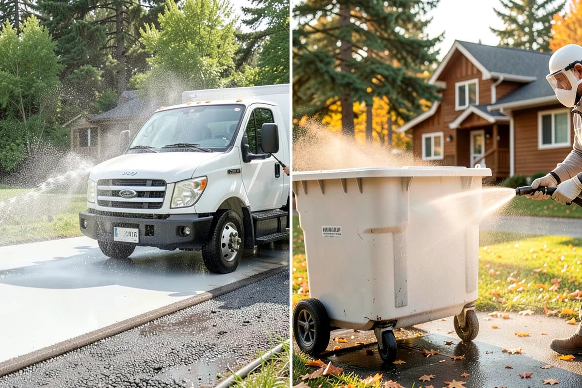 Driveway Sealing Preparation in Lake Forest Park, King County, WA - Deep-clean the entire driveway surface