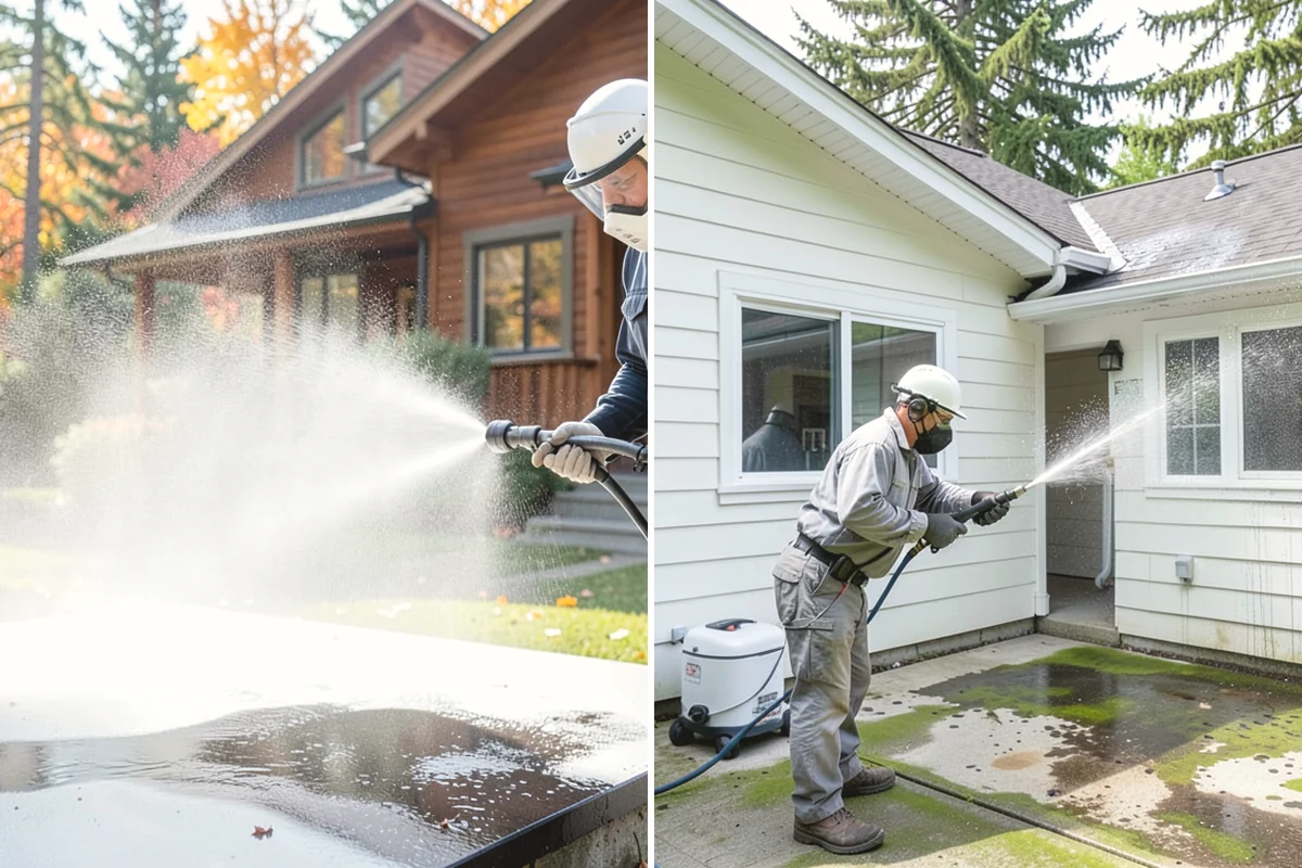 Driveway Sealing Preparation in Lake Stevens, Snohomish County, WA - Deep-clean the entire driveway surface
