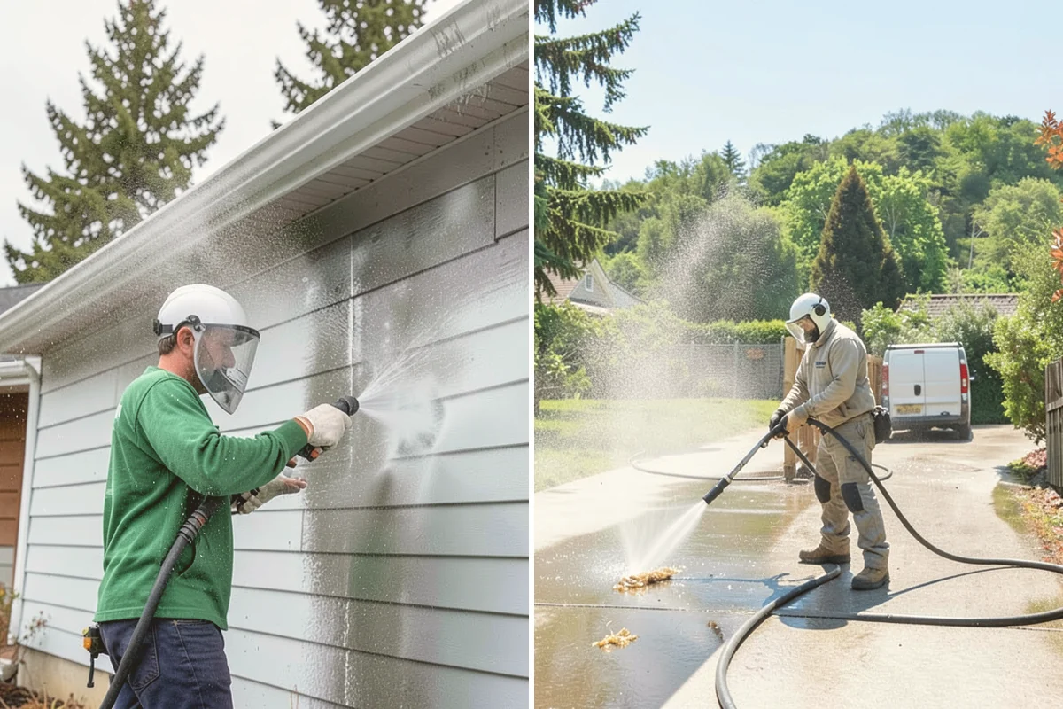 Driveway Sealing Preparation in Langley, Island County, WA - Deep-clean the entire driveway surface