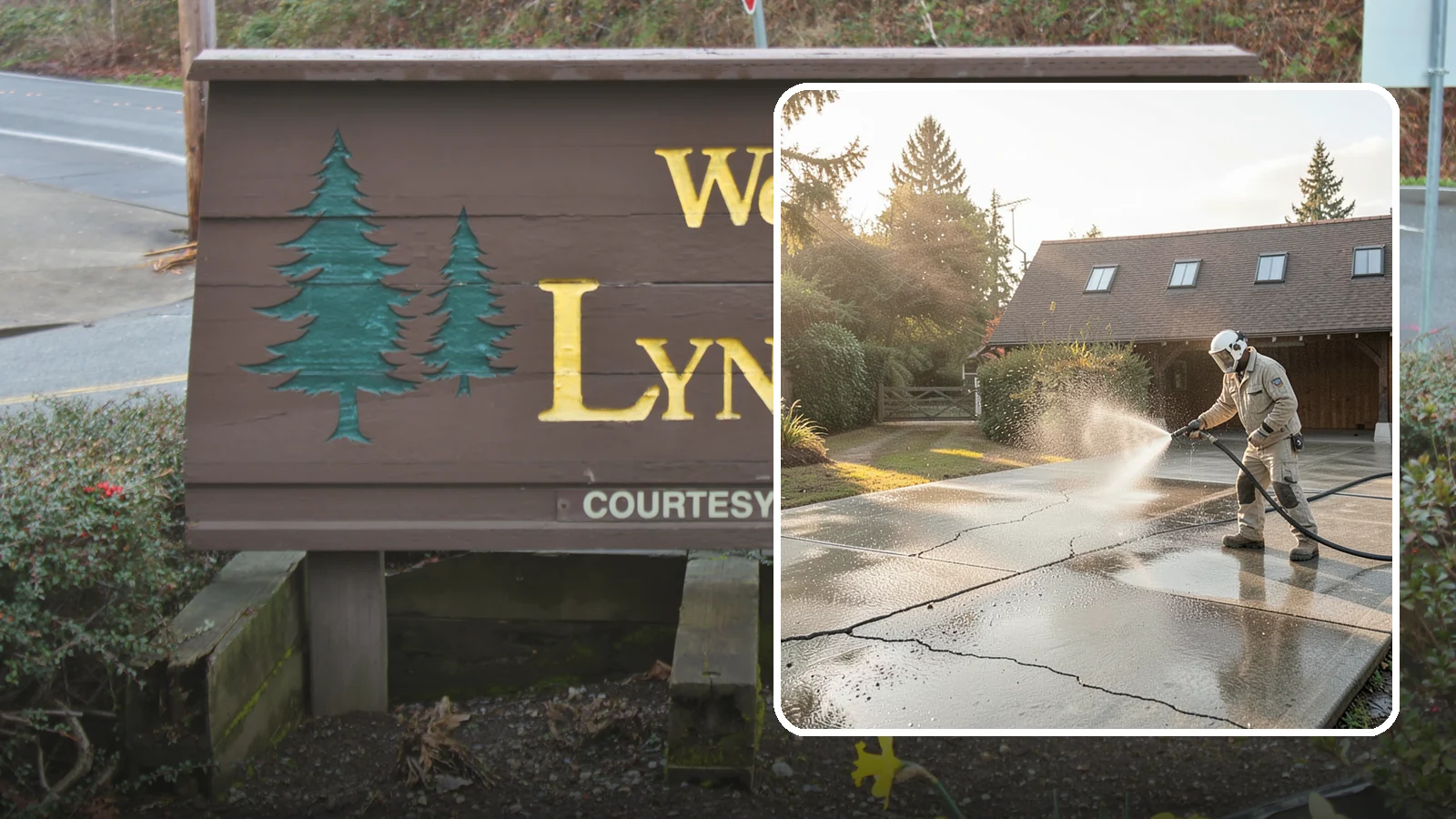 Driveway Sealing Preparation in Lynnwood, Snohomish County, WA - Thorough cleaning and prep that gets a driveway ready for a durable, long-lasting sealant application.