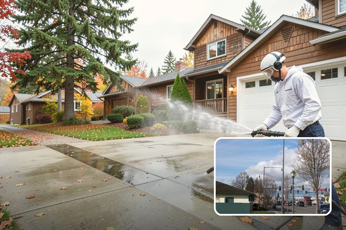Driveway Sealing Preparation in Marysville, Snohomish County, WA - Ensures the sealant bonds properly to clean concrete