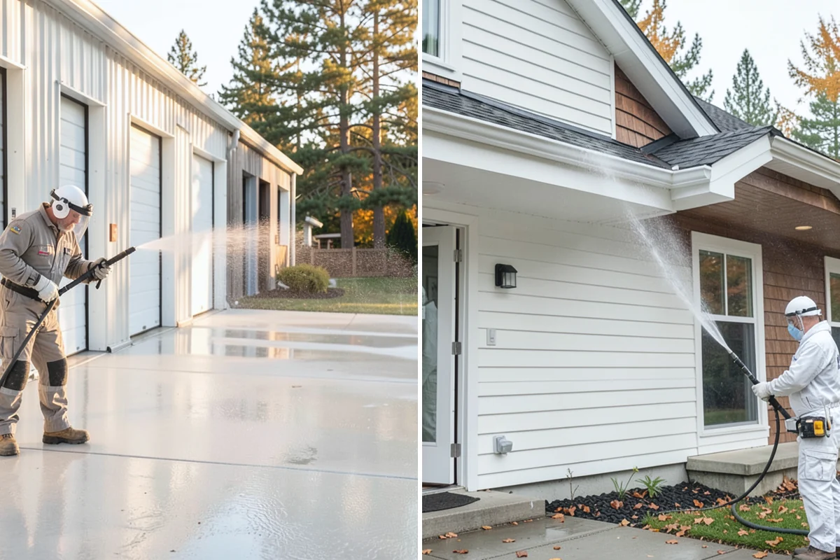Driveway Sealing Preparation in Marysville, Snohomish County, WA - Deep-clean the entire driveway surface