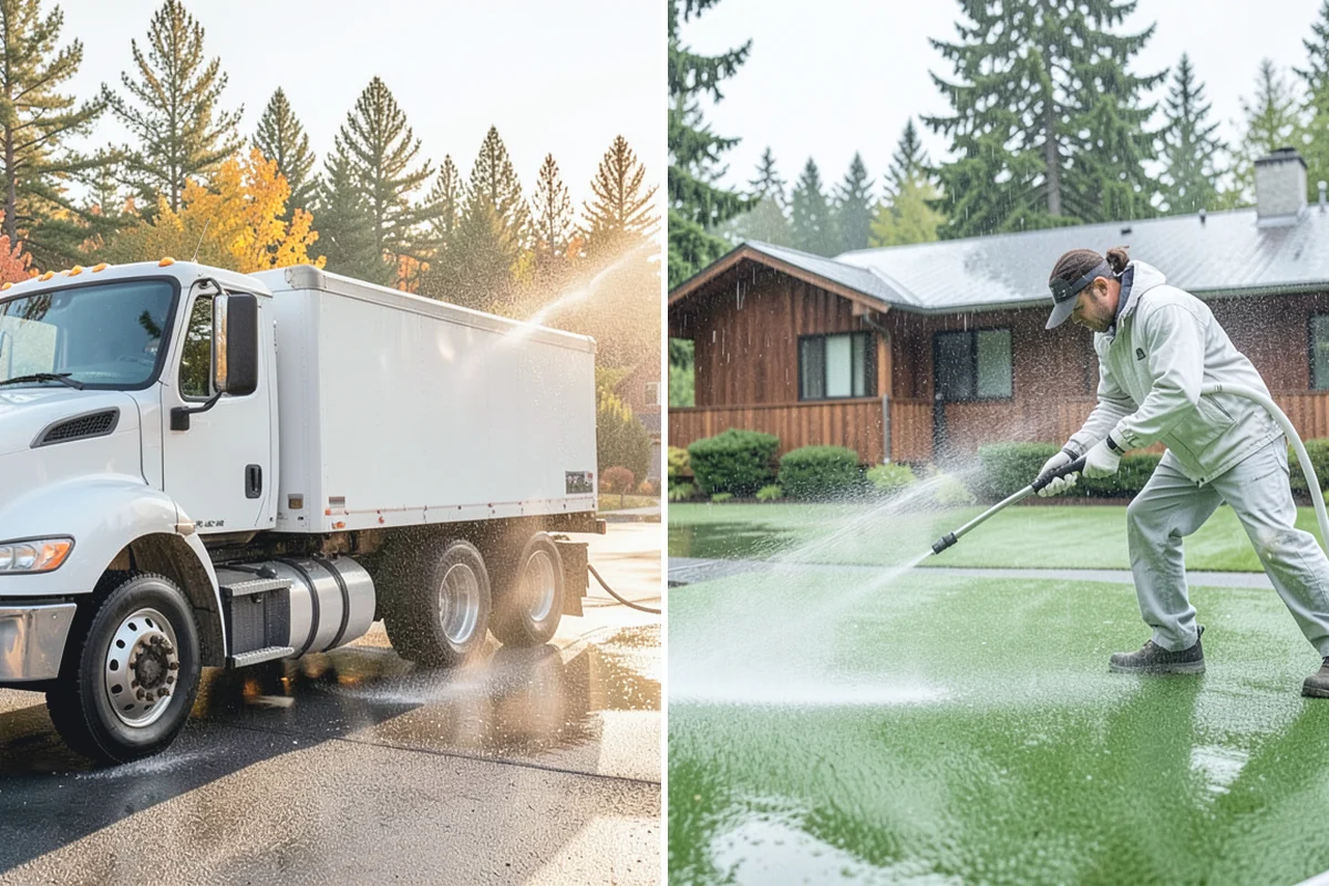 Driveway Sealing Preparation in Medina, King County, WA - Deep-clean the entire driveway surface