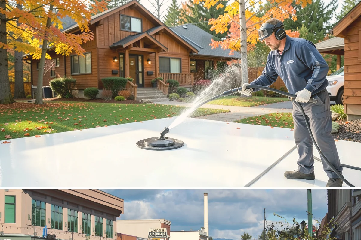 Driveway Sealing Preparation in Monroe, Snohomish County, WA - Schedule prep during a dry summer window so the surface can fully dry before sealing.