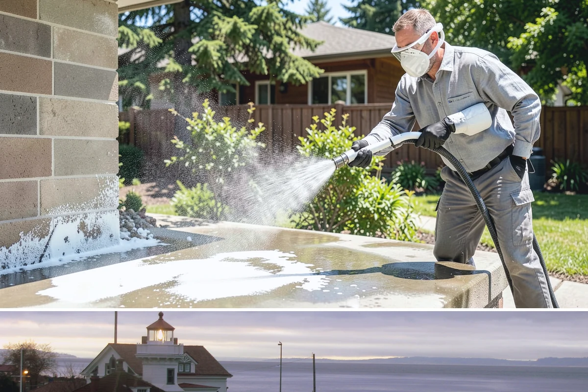 Driveway Sealing Preparation in Mukilteo, Snohomish County, WA - Schedule prep during a dry summer window so the surface can fully dry before sealing.