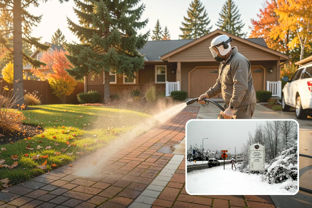 Driveway Sealing Preparation in Newcastle, King County, WA - Ensures the sealant bonds properly to clean concrete