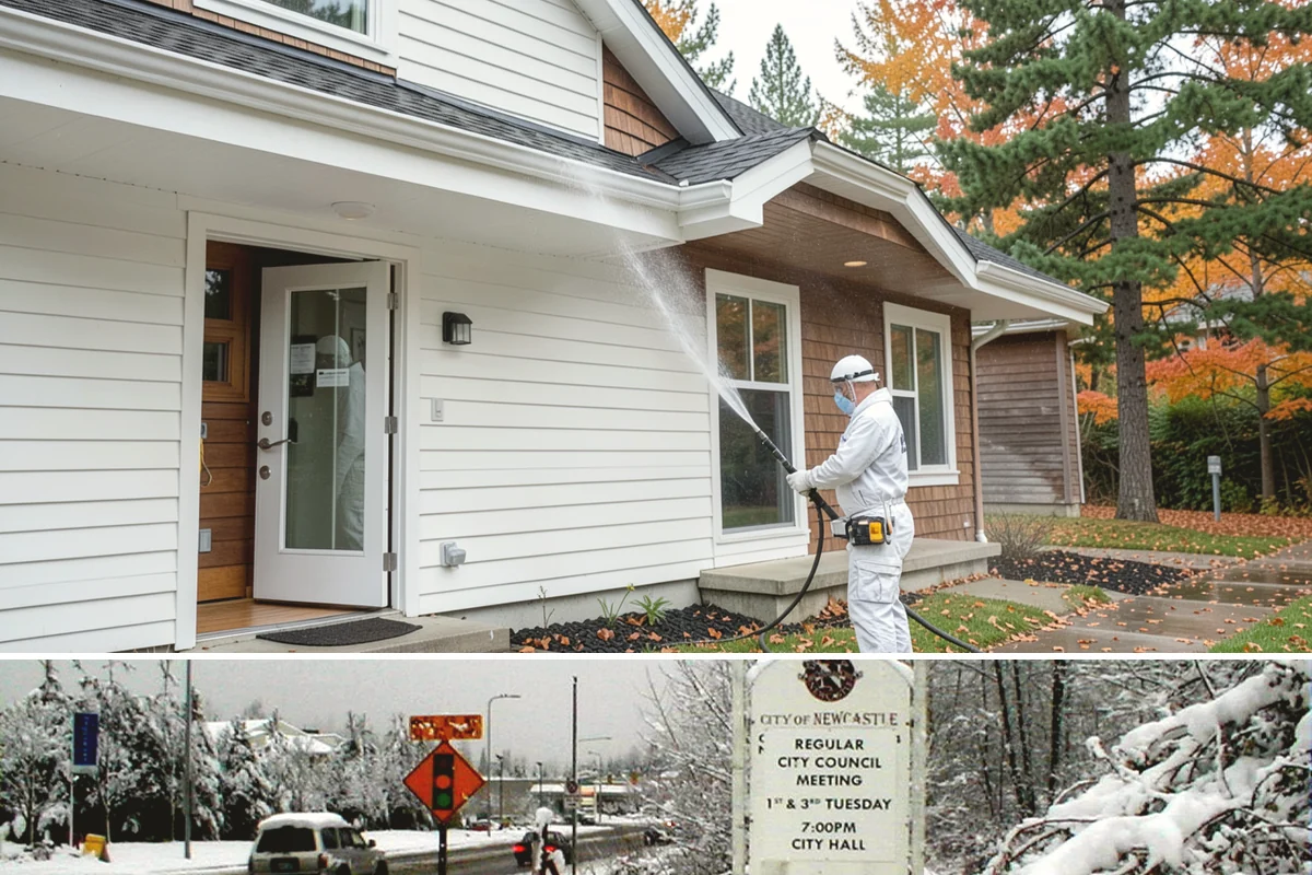Driveway Sealing Preparation in Newcastle, King County, WA - Schedule prep during a dry summer window so the surface can fully dry before sealing.
