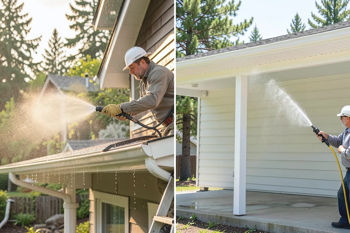 Driveway Sealing Preparation in Renton, King County, WA - Deep-clean the entire driveway surface