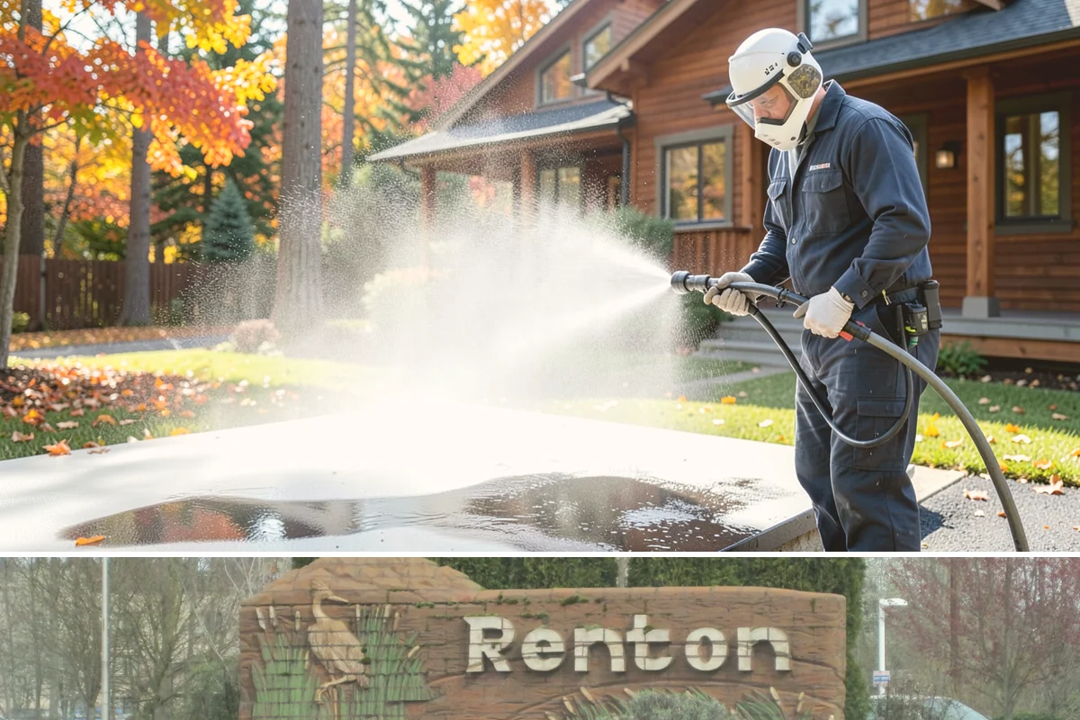 Driveway Sealing Preparation in Renton, King County, WA - Schedule prep during a dry summer window so the surface can fully dry before sealing.