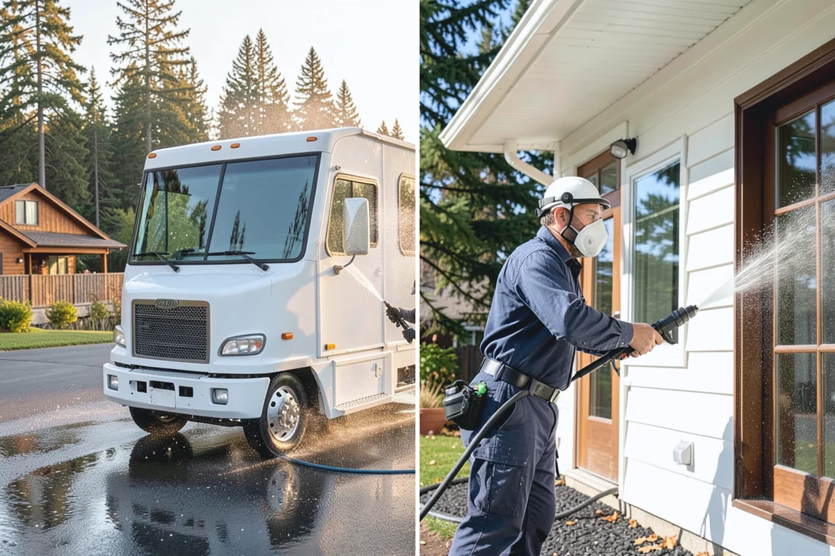 Driveway Sealing Preparation in Roy, Pierce County, WA - Deep-clean the entire driveway surface