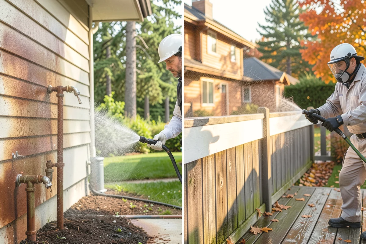 Driveway Sealing Preparation in Ruston, Pierce County, WA - Deep-clean the entire driveway surface