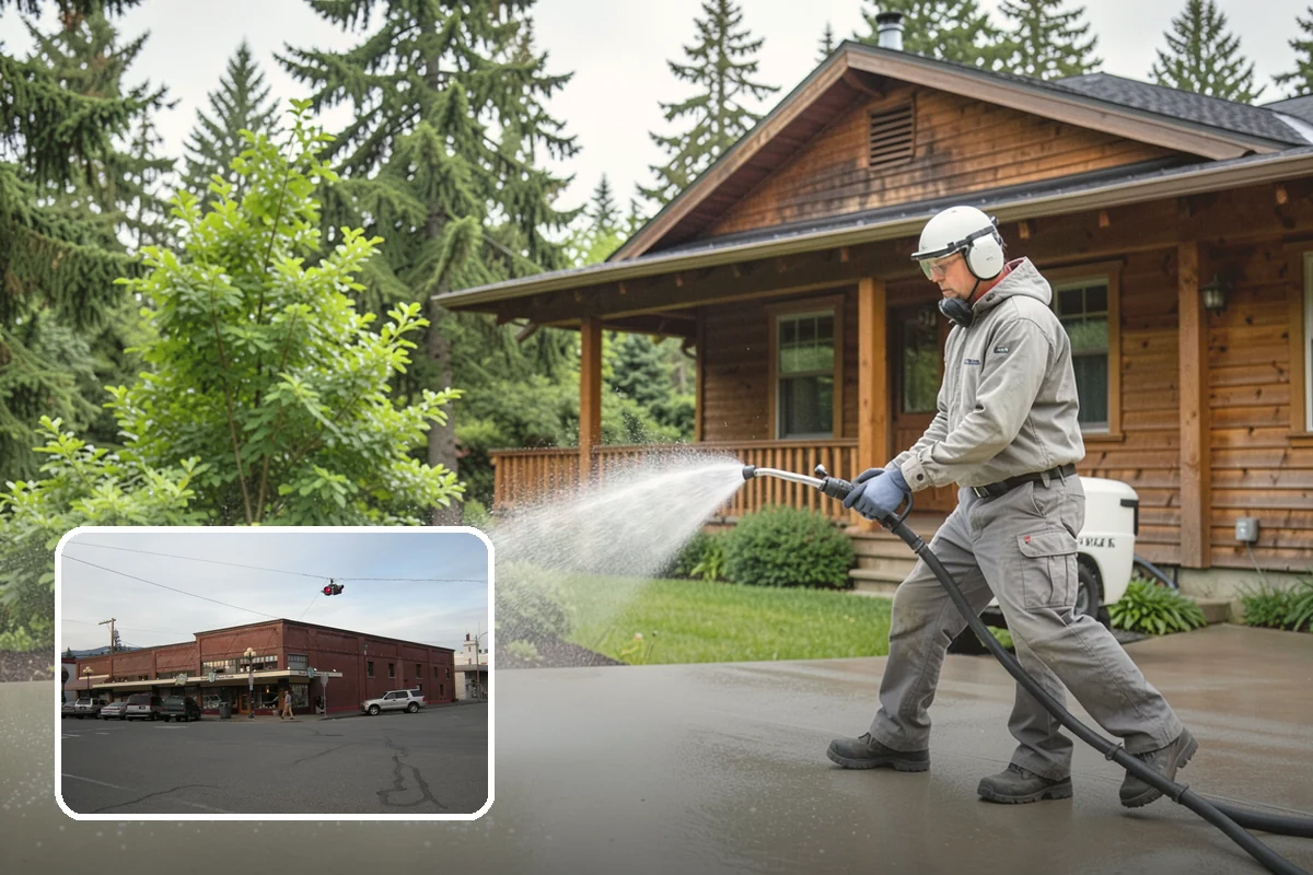 Driveway Sealing Preparation in Sedro-Woolley, Skagit County, WA - Ensures the sealant bonds properly to clean concrete