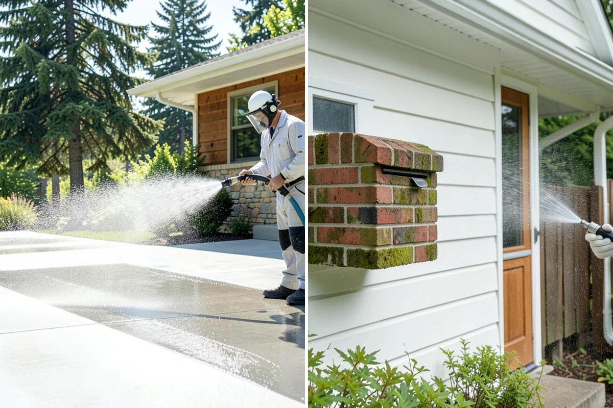 Driveway Sealing Preparation in Shoreline, King County, WA - Deep-clean the entire driveway surface