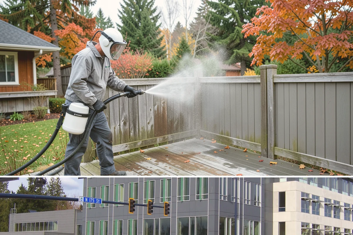 Driveway Sealing Preparation in Shoreline, King County, WA - Schedule prep during a dry summer window so the surface can fully dry before sealing.