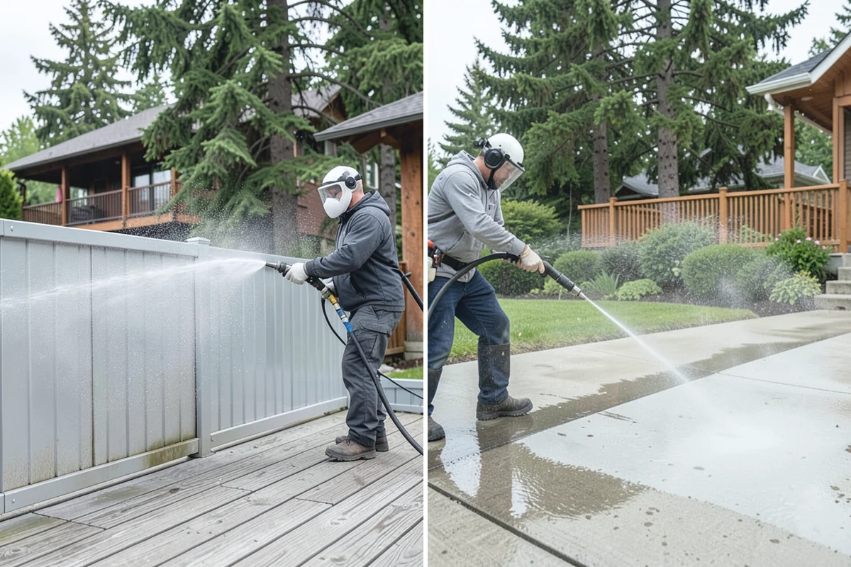 Driveway Sealing Preparation in South Prairie, Pierce County, WA - Deep-clean the entire driveway surface