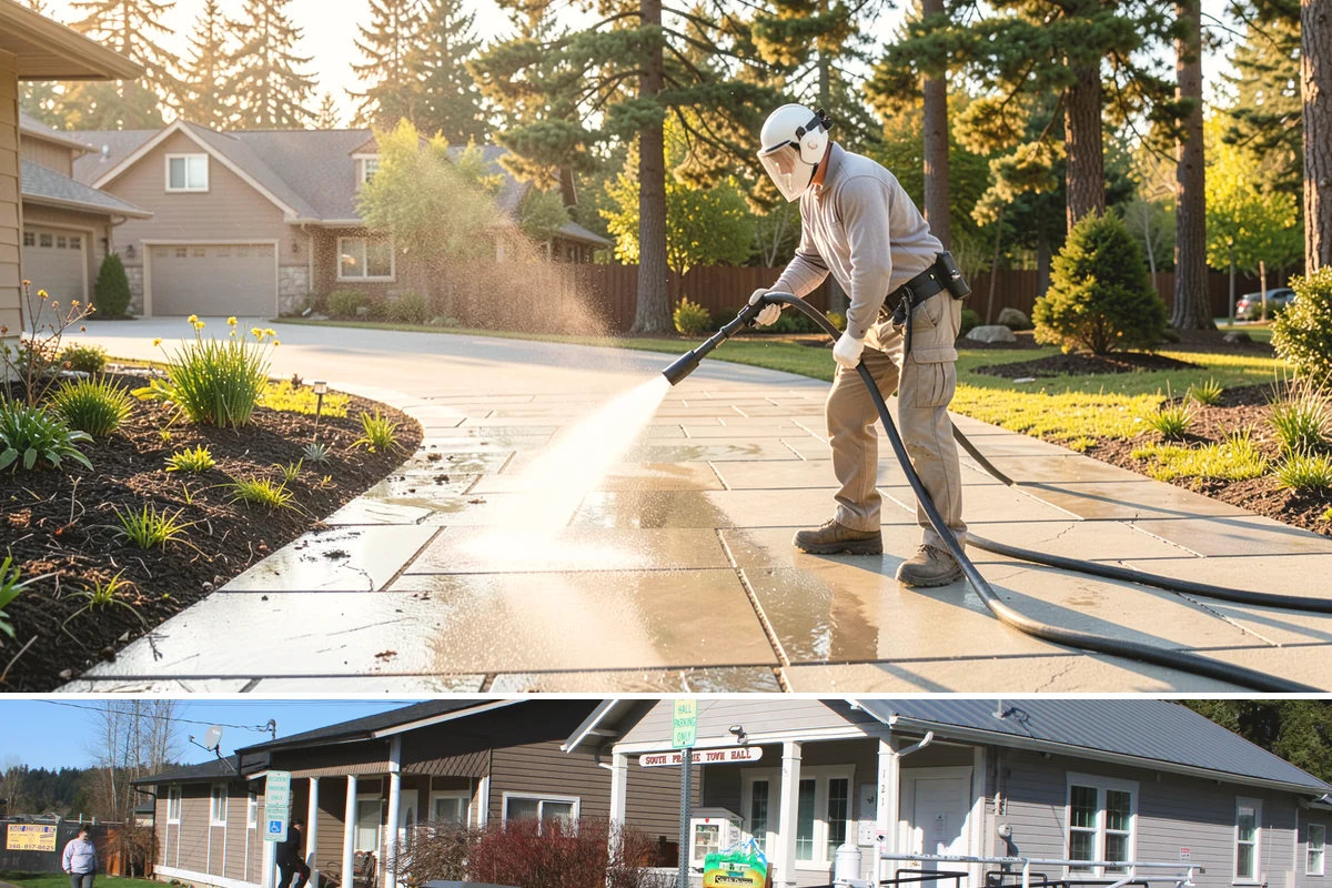 Driveway Sealing Preparation in South Prairie, Pierce County, WA - Schedule prep during a dry summer window so the surface can fully dry before sealing.